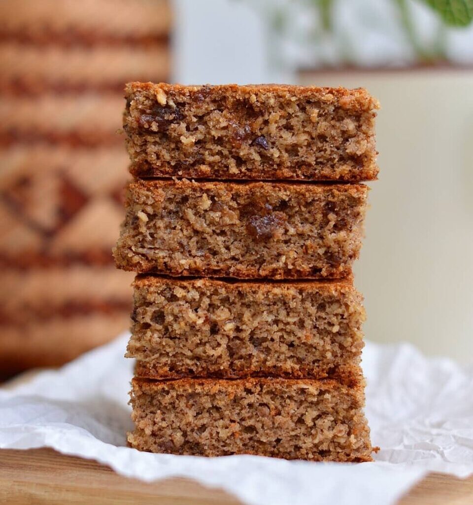 Delicioso bolo de banana com receita fácil