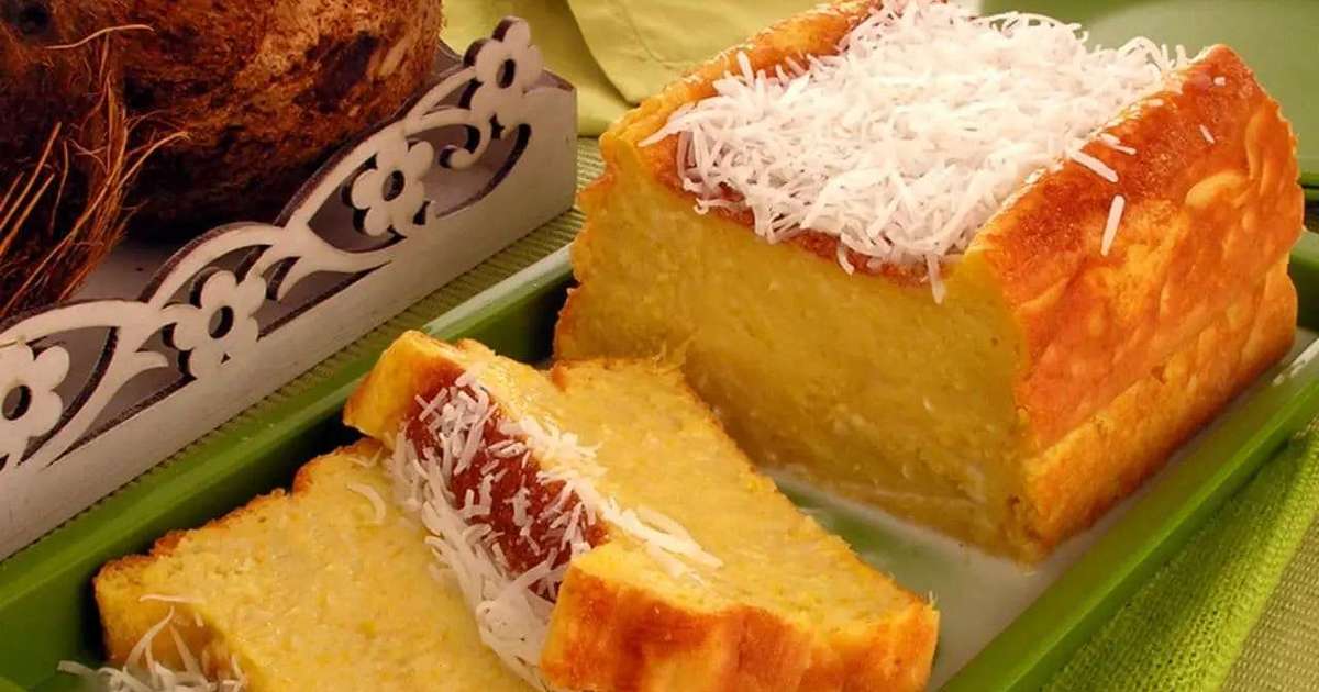 Bolo de milho com leite condensado e coco: fácil e cremoso