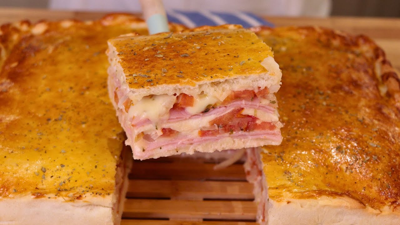 BAURU DE FORNO TRADICIONAL FÁCIL E DELICIOSO | TORTA BAURU DE ASSADEIRA SIMPLES