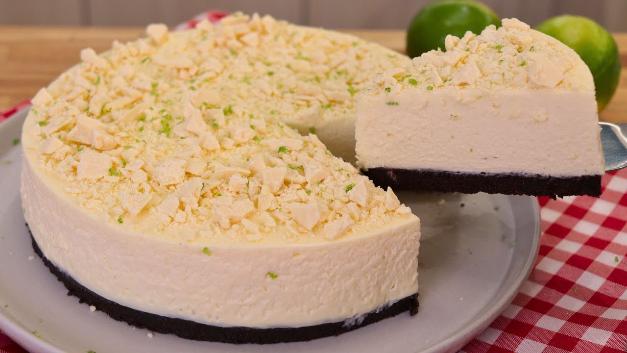 A MELHOR TORTA DE LIMÃO QUE VOCÊ VAI COMER! | TORTA DE LIMÃO FÁCIL SEM GELATINA QUE NÃO VAI AO FOGO