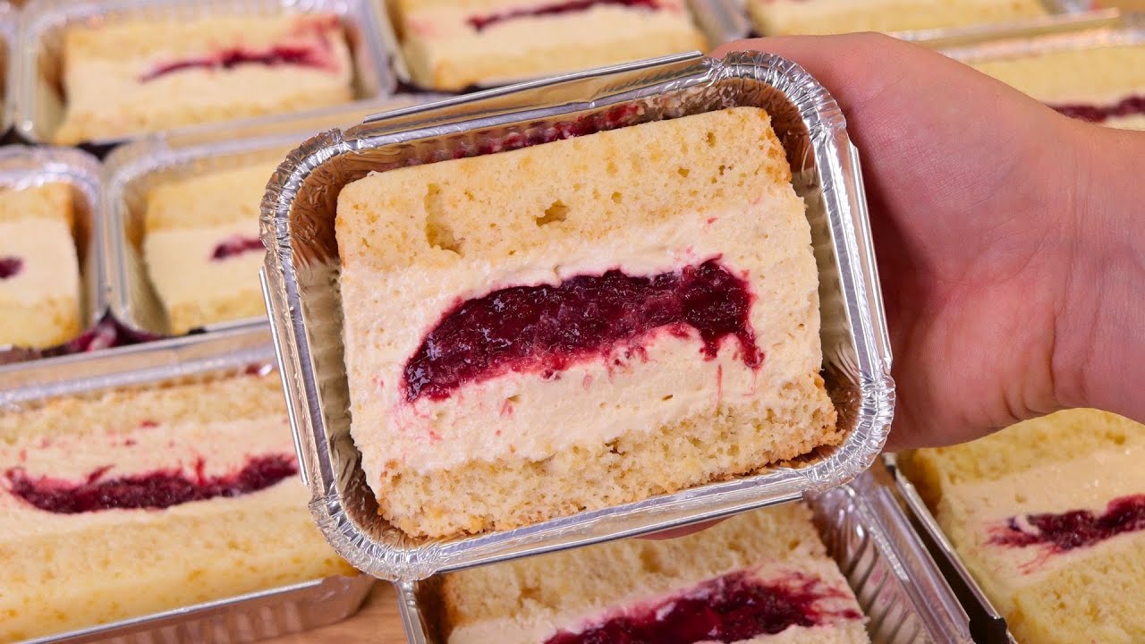 O BOLO GELADO MAIS DESEJADO DAS CONFEITARIAS! | BOLO GELADO DE LEITE NINHO COM GELEIA DE MORANGO