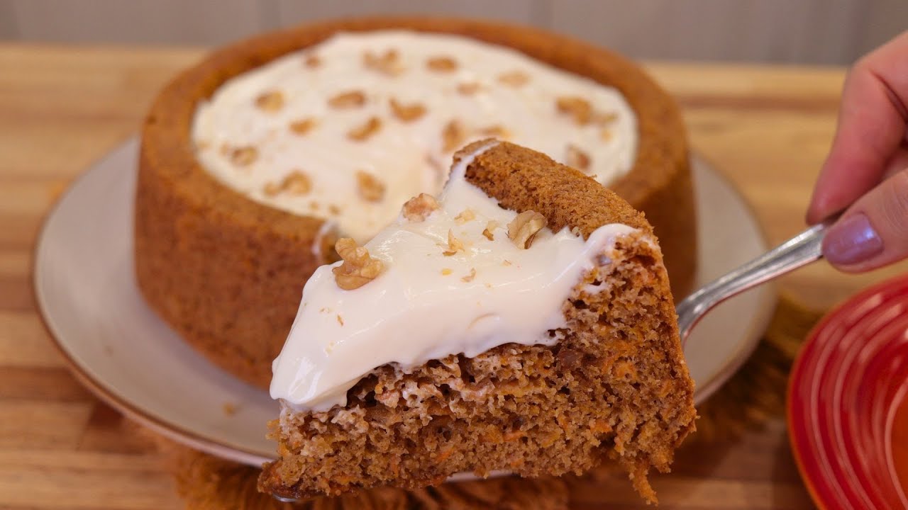 BOLO DE PÁSCOA | BOLO DE CENOURA AMERICANO COM ESPECIARIAS | CARROT CAKE