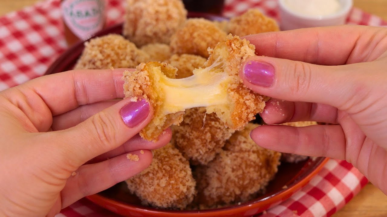 DICAS E SEGREDOS PARA BOLINHA DE QUEIJO NÃO ESTOURAR! | BOLINHA DE QUEIJO FRITA SIMPLES E FÁCIL